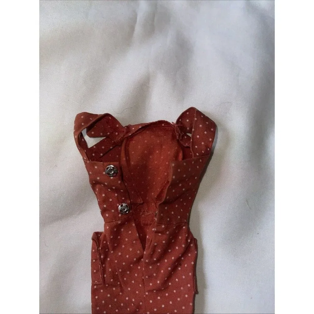 VTG Redhead Titian Early Bubblecut Barbie Only Body Small Knob Lucy Dot Sheath